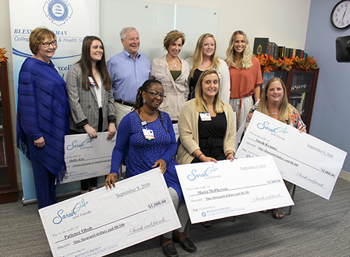 Sarah & Friends Gifts Scholarships To Blessing-Rieman College of Nursing & Health Sciences