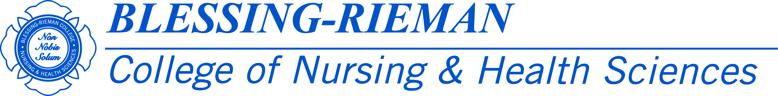 Blessing-Rieman College of Nursing logo